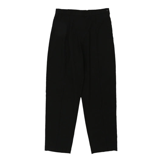 Vintage Missline Trousers - 28W UK 10 Black Viscose