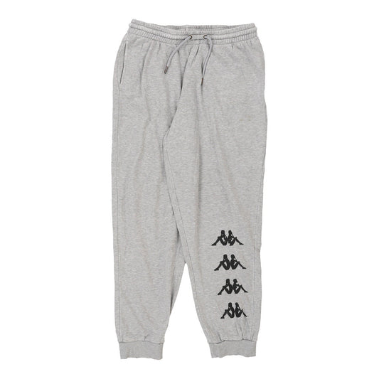 Vintage Kappa Joggers - XL Grey Cotton
