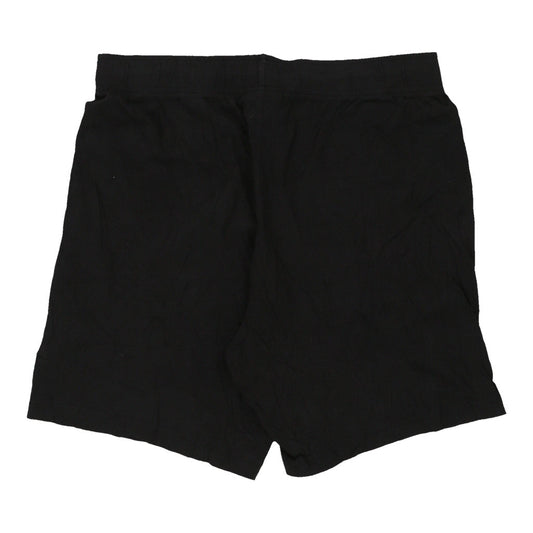 Vintage Champion Sport Shorts - Medium Black Polyester