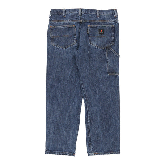 Vintage blue Crude Carpenter Jeans - mens 37" waist