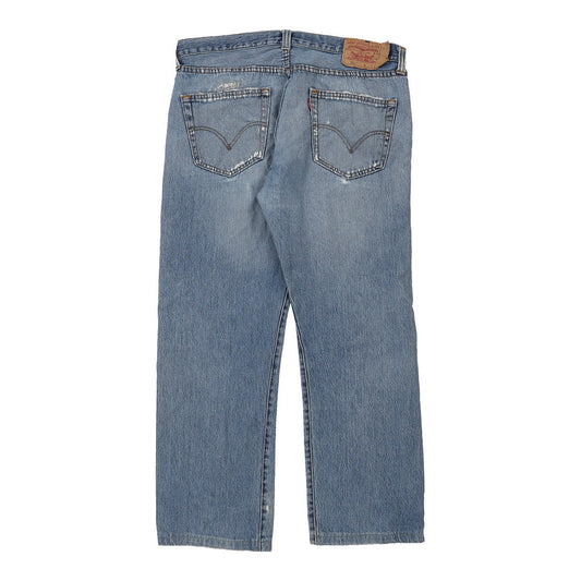 Vintage 501 Levis Jeans - 35W 35L Blue Cotton