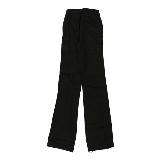 Vintage Gas Trousers - 27W UK 8 Black Cotton