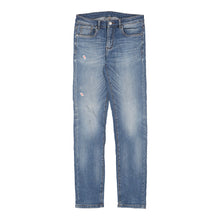  Vintage blue Bootleg Moschino Jeans - womens 30" waist