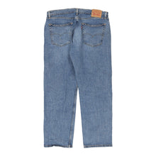  505 Levis Jeans - 37W 30L Blue Cotton Blend - Thrifted.com