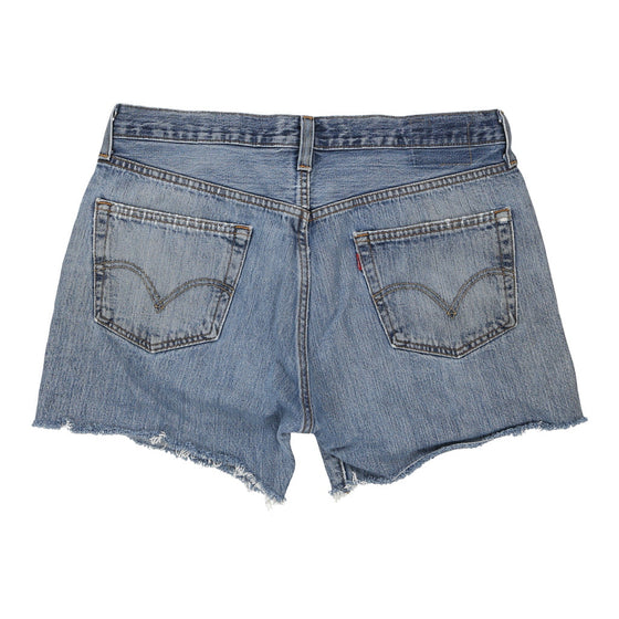501 Levis Denim Shorts - 36W UK 18 Blue Cotton denim shorts Levis   