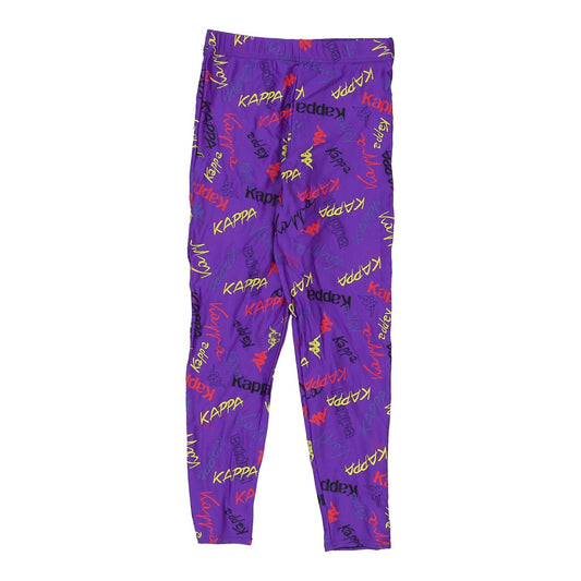 Vintage purple Age 6 Kappa Leggings - girls small