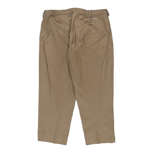 Vintage beige Trussardi Trousers - womens 30" waist