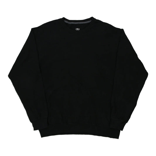 Vintage black Blank Athletic Works Sweatshirt - mens large