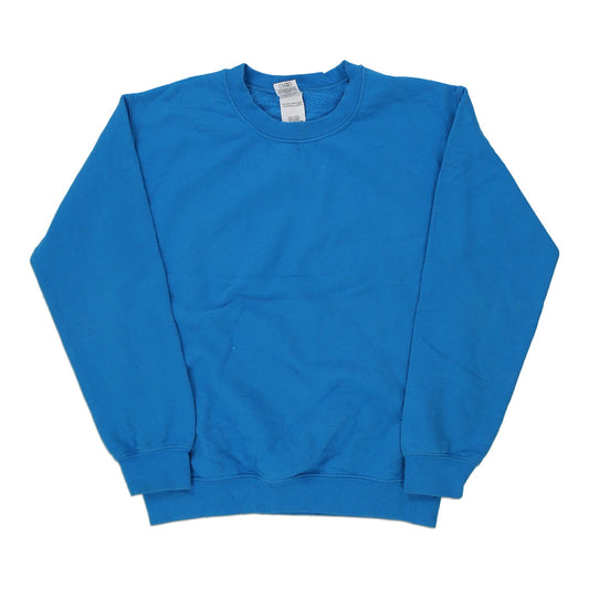 Vintage blue Blank Gildan Sweatshirt - mens small