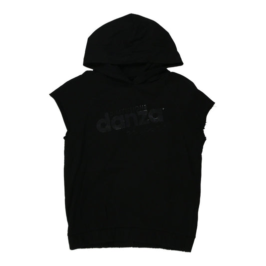 Vintage black Age 13-14 Danza Ovs Hoodie - girls large