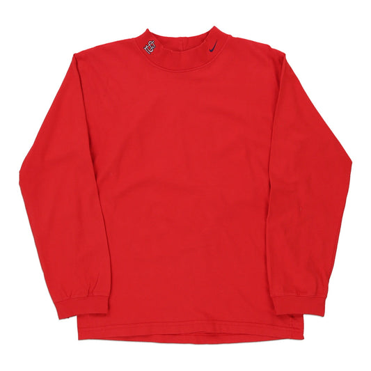 Vintage red Age 12-14 Nike Long Sleeve T-Shirt - boys medium