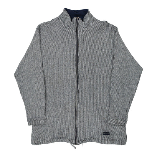 Vintage grey Champion Zip Up - mens large