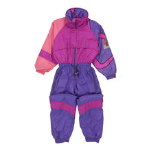  Vintage pink Age 12 Colmar All-In-One Ski Suit - girls medium