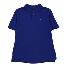  Vintage blue Size 18-20 Ralph Lauren Polo Shirt - boys x-large