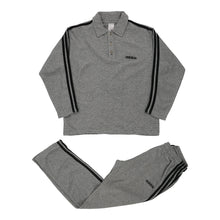  Vintage grey Age 12-14 Adidas Full Tracksuit - boys medium