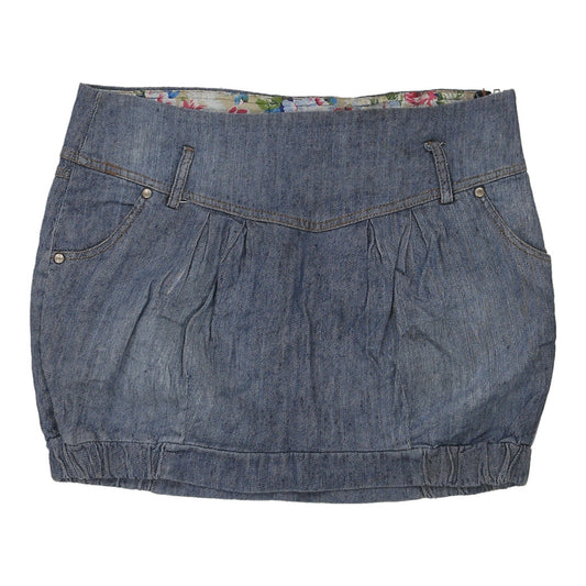 Vintage blue Unbranded Denim Skirt - womens small