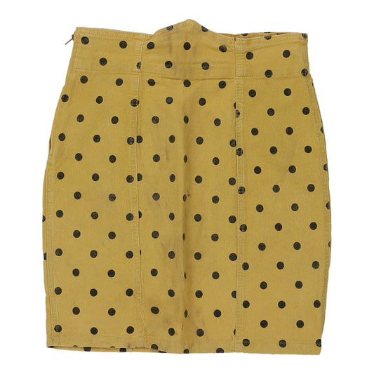 Vintage yellow Unbranded Skirt - womens 26" waist