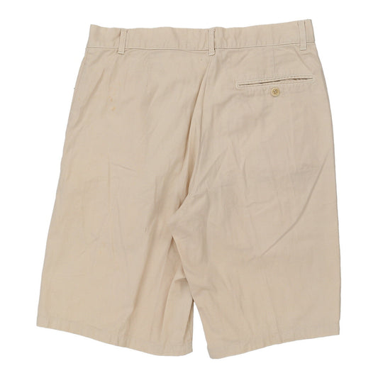 Vintage beige Sisley Shorts - womens 32" waist