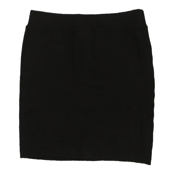 Vintage black Bootleg Moschino Mini Skirt - womens 24" waist