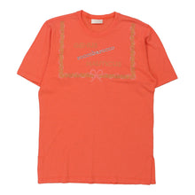  Vintage orange Roccobarocco T-Shirt - womens x-large
