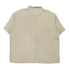 Vintage cream Croft & Barrow Short Sleeve Shirt - mens x-large