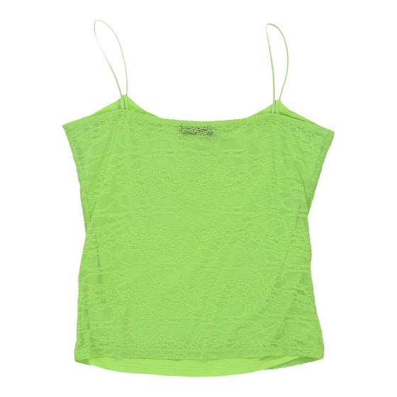 Vintage green Tally Weijl Strap Top - womens large