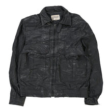  Vintage black Schott Leather Jacket - womens medium
