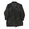 Vintage black Bianca Leather Jacket - womens large