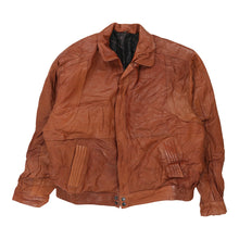  Vintage brown Unbranded Leather Jacket - womens large