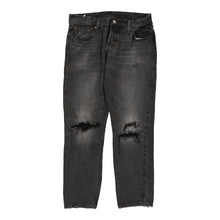  Vintage black 501 Levis Jeans - womens 34" waist