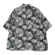  Puritan Patterned Shirt - XL Grey Cotton patterned shirt Puritan   