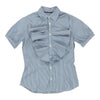Ralph Lauren Sport Striped Short Sleeve Shirt - XS Blue Cotton short sleeve shirt Ralph Lauren Sport   