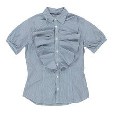  Ralph Lauren Sport Striped Short Sleeve Shirt - XS Blue Cotton short sleeve shirt Ralph Lauren Sport   