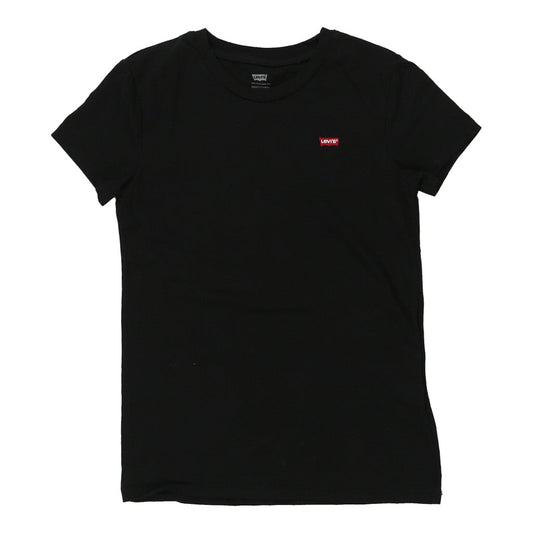 Vintage Levis T-Shirt - 2XS Black Cotton