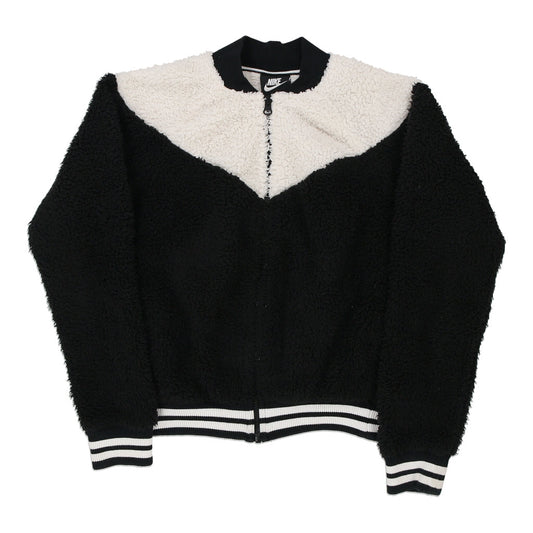 Vintage black & white Nike Fleece - womens x-small