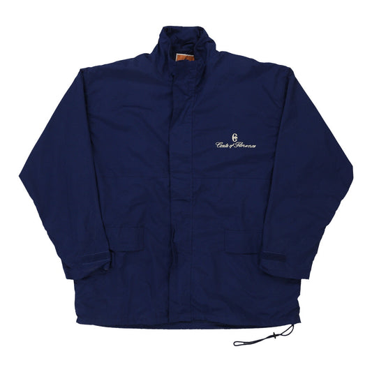 Vintage blue Conte Of Florence Jacket - mens x-large