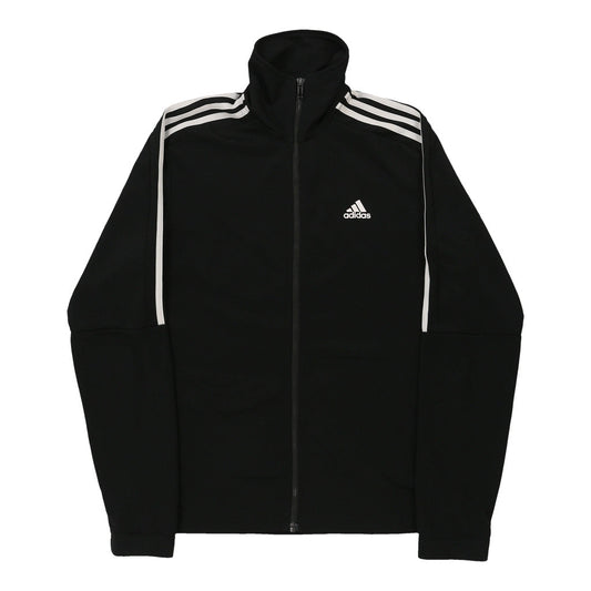 Vintage black Adidas Track Jacket - mens medium