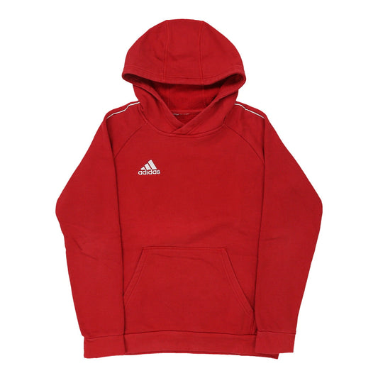 Vintage red Adidas Hoodie - womens small