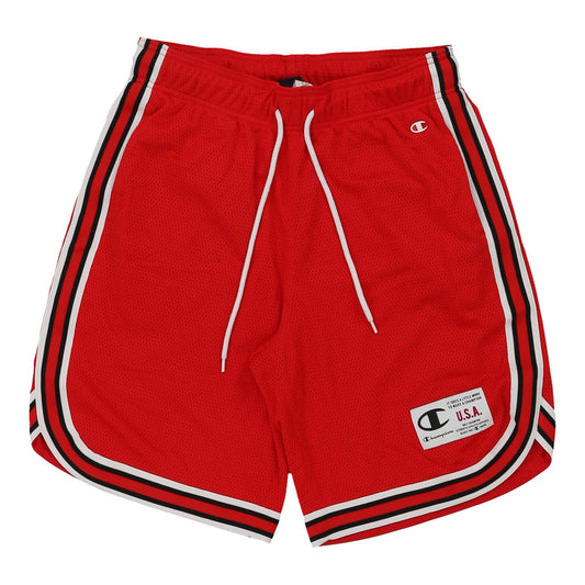 Vintage red Champion Sport Shorts - mens medium