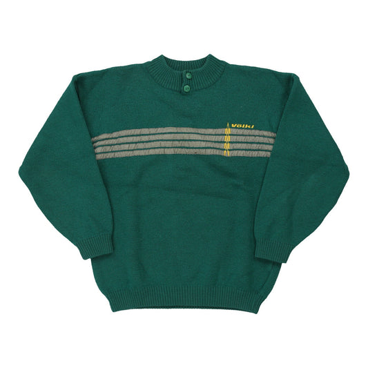 Vintage green 1980's Made in Italy Volki Jumper - mens medium