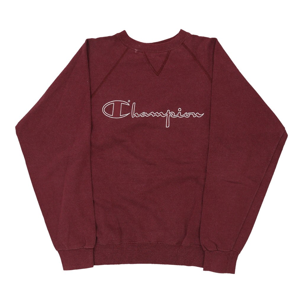 Vintage burgundy Champion Sweatshirt - womens medium