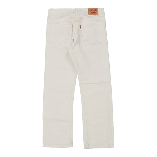 Vintage Levis Jeans - 30W UK 10 White Cotton