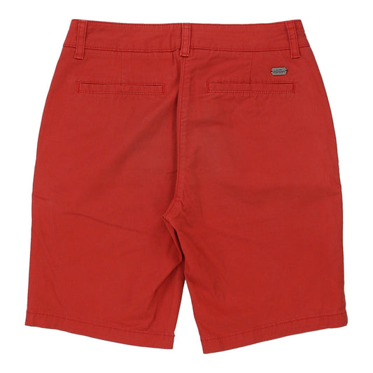 Vintage Napapijri Shorts - 28W UK 6 Red Cotton