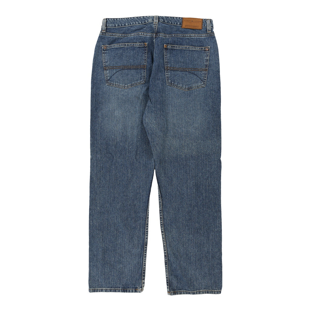 Tommy Hilfiger Jeans - 35W 30L Blue Cotton – Thrifted.com