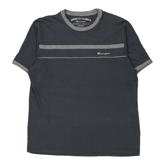 Vintage Champion T-Shirt - 2XL Navy Cotton