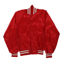  Vintage red Unbranded Baseball Jacket - mens medium