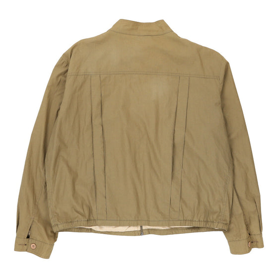 Levis Jacket - XL Beige Polyester - Thrifted.com