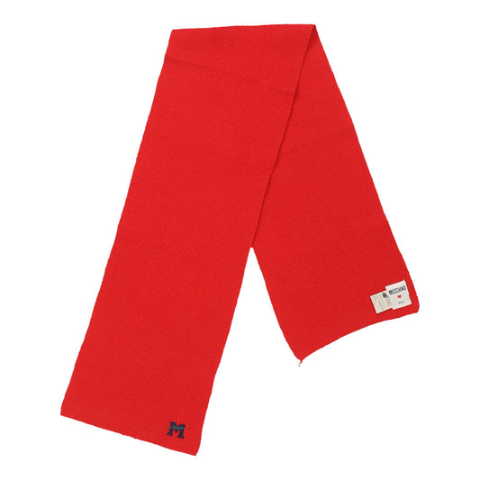 Vintage red Moschino Scarf - mens no size