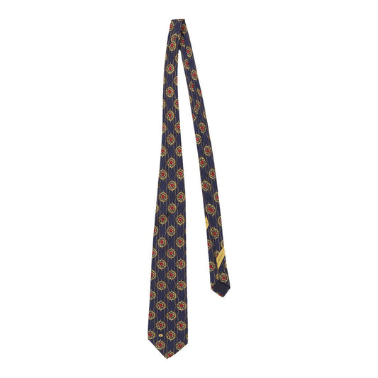 Vintage navy Valentino Tie - mens no size