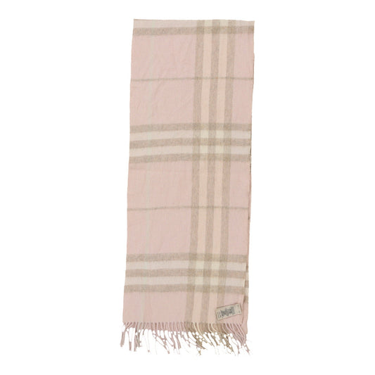 Vintage pink Burberry Scarf - womens no size